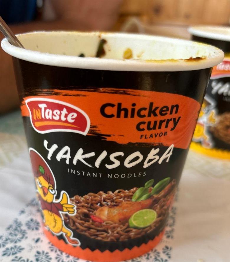 Fotografie - Yakisoba instant nudle chicken curry IN Taste