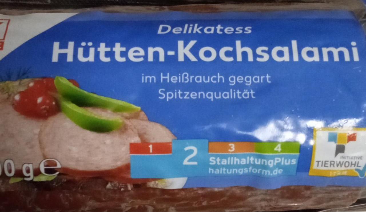 Fotografie - Delikates Hütten Kochsalami K-Classic