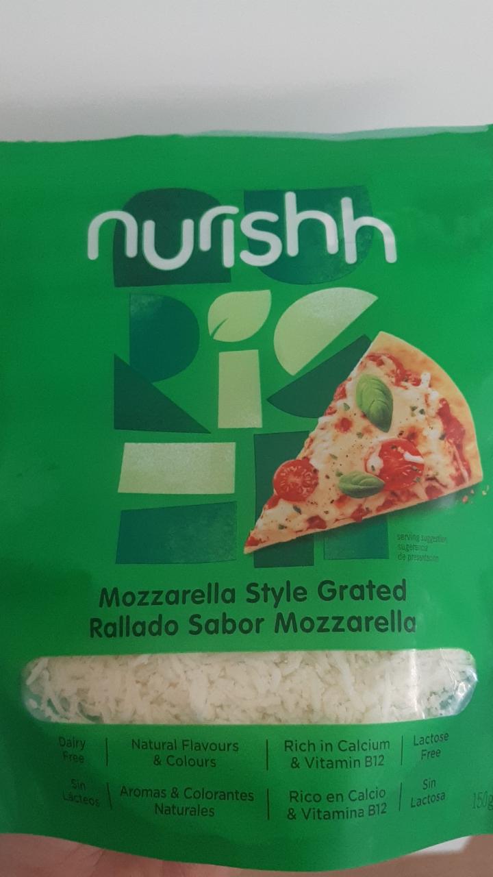 Fotografie - Mozzarella Style Grated Nurishh