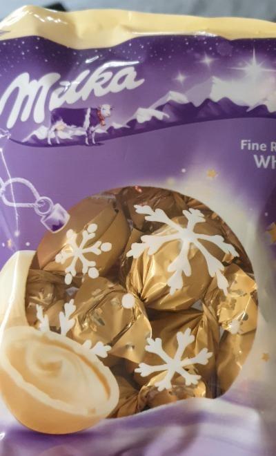 Fotografie - Fine Rounds White Milka