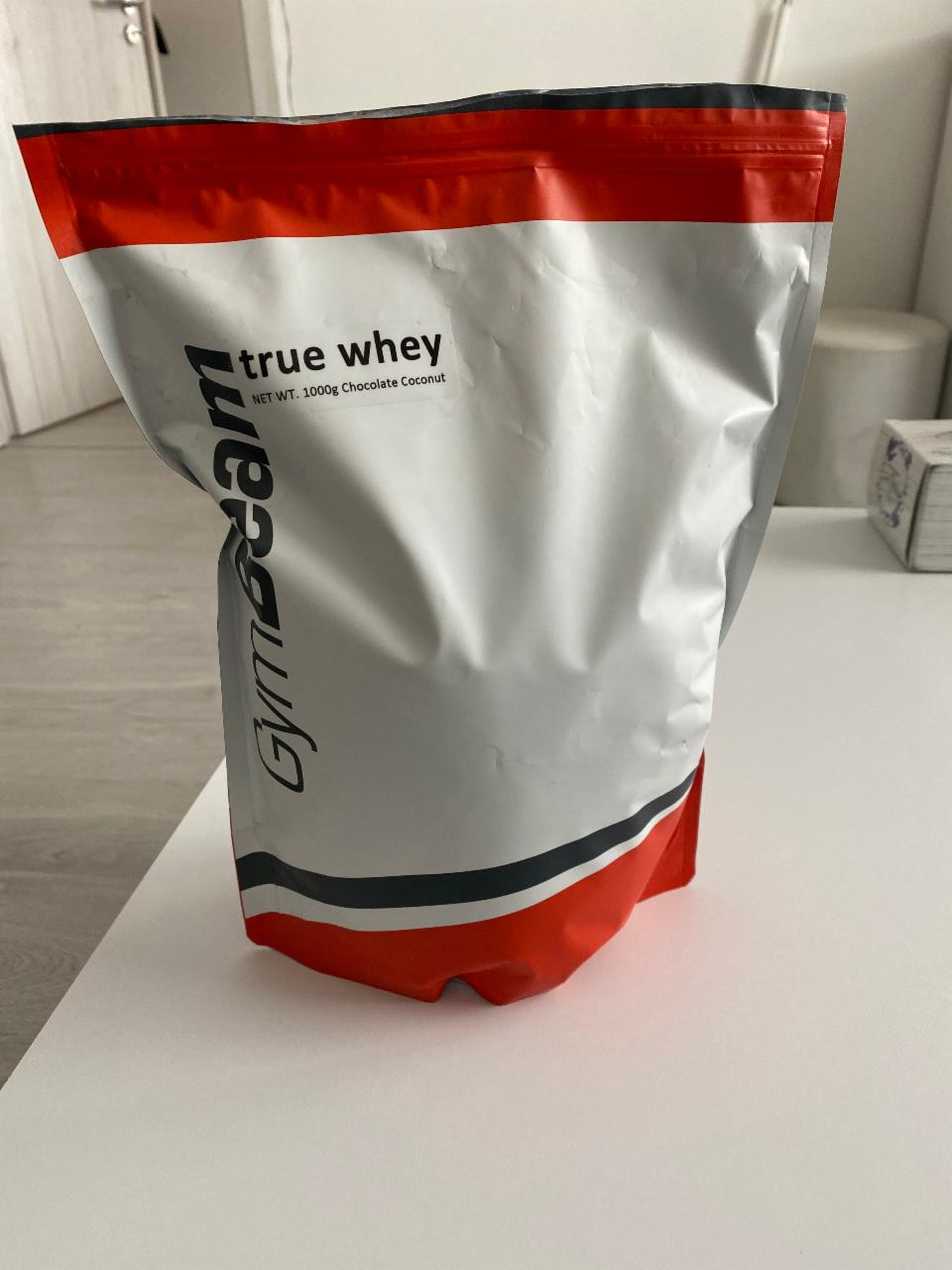 Fotografie - true whey protein Chocolate Coconut GymBeam