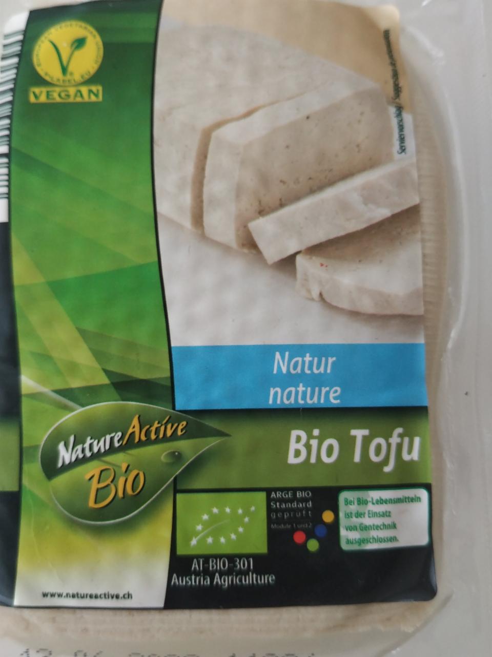 Fotografie - Bio Tofu Natur Nature Active Bio