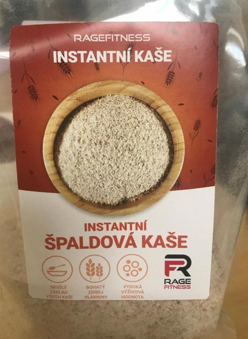 Fotografie - Instantní špaldová kaše Rage Fitness