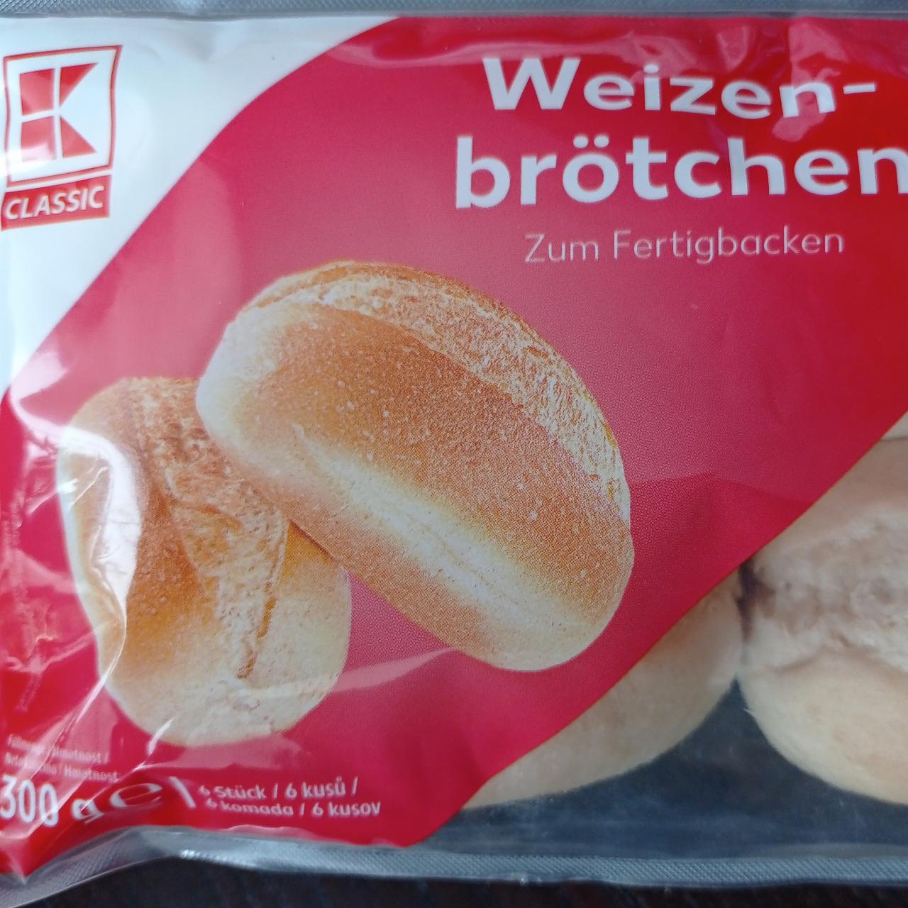 Fotografie - Weizen brötchen zum fertigbacken K-Classic