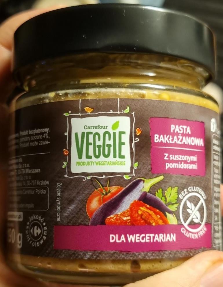 Fotografie - Pasta bakłażanowa Carrefour Veggie