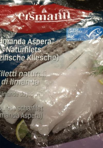 Fotografie - Limanda Aspera Naturfilets (Pazifische Kliesche) Eismann