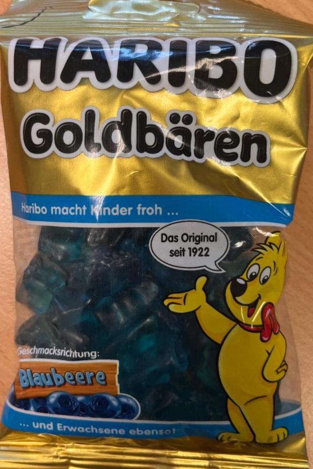 Fotografie - Goldbären Blaubeere Haribo