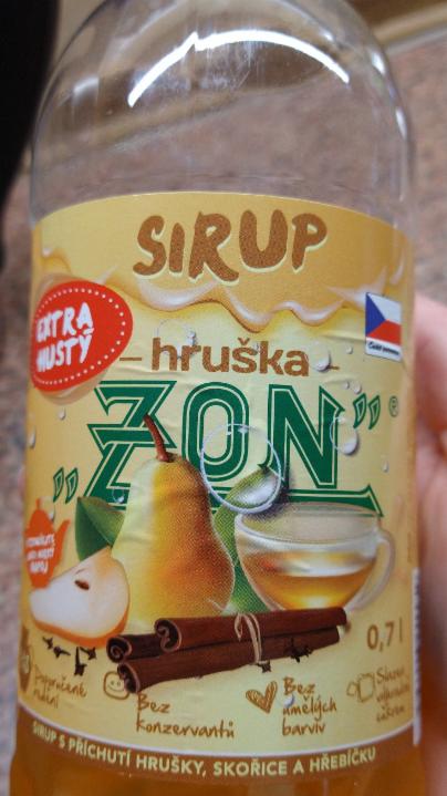 Fotografie - Sirup ZON hruška