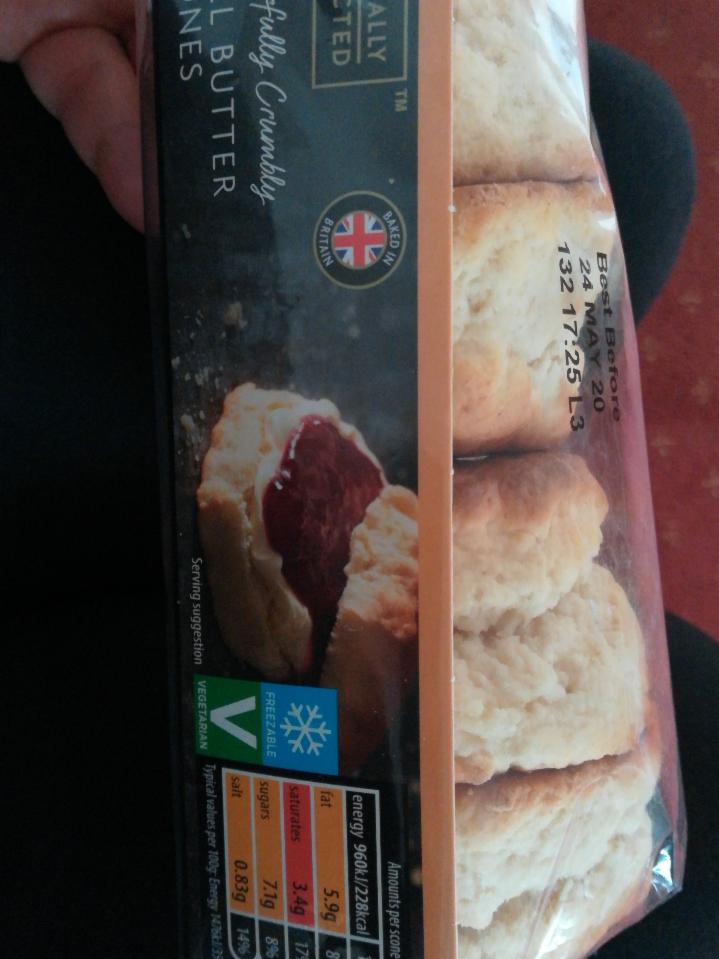 Fotografie - All butter scones Aldi