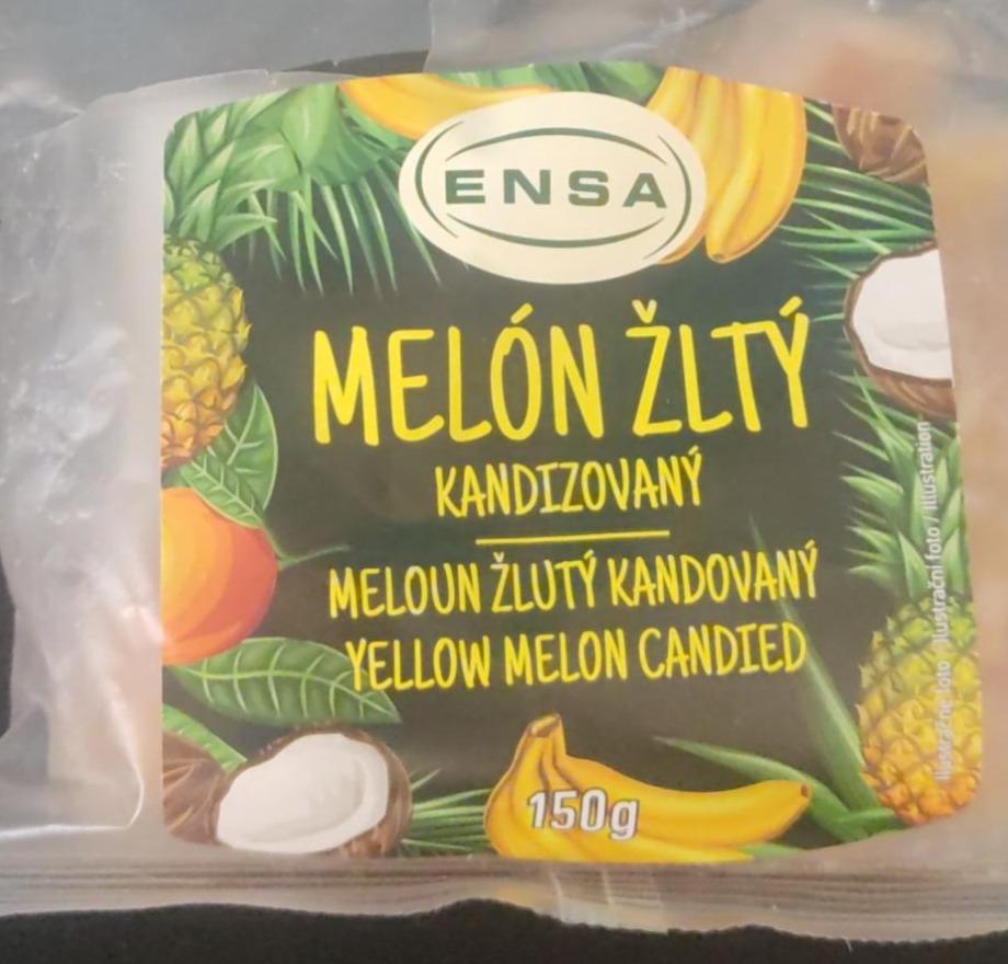 Fotografie - melón žltý kandizovaný Ensa