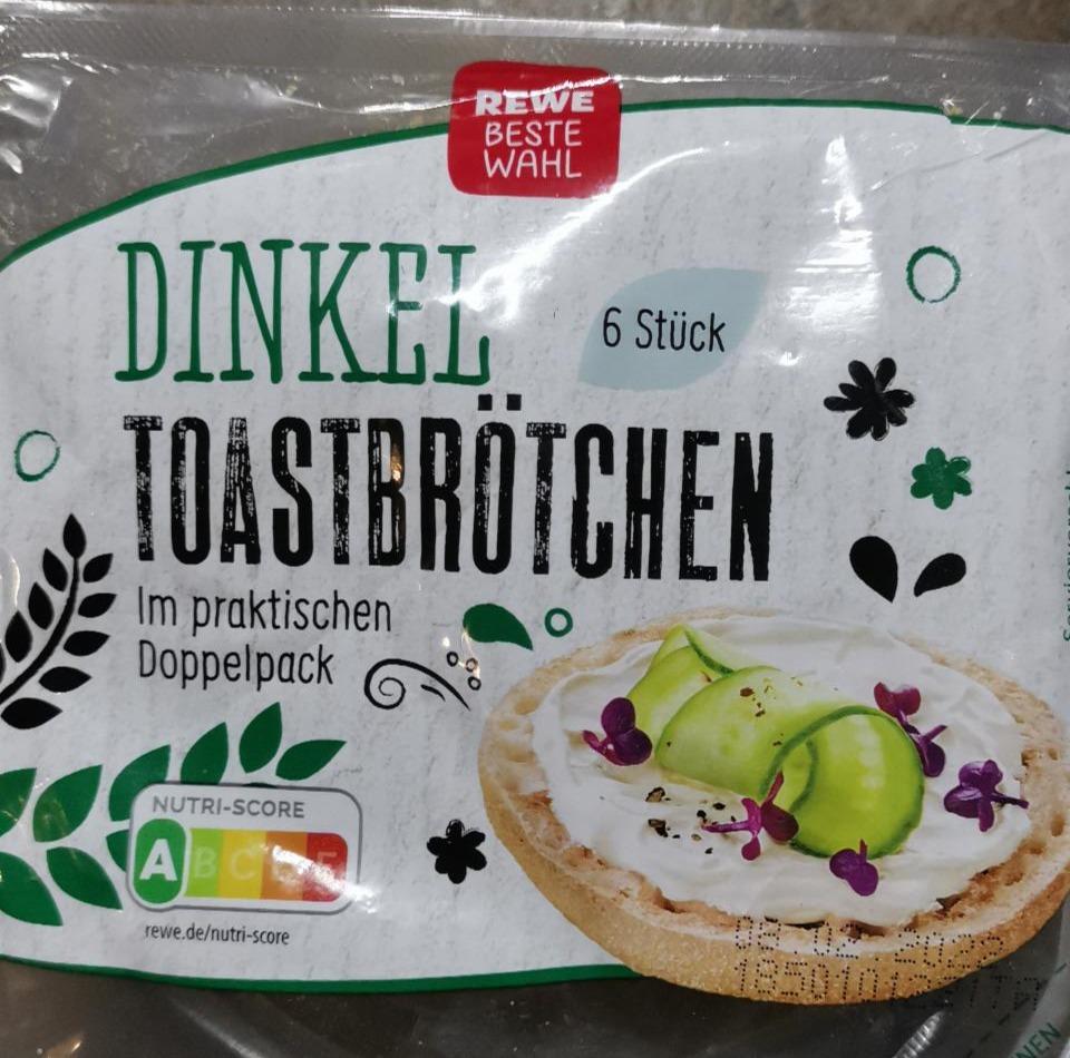 Fotografie - Dinkel Toastbrötchen Rewe Beste Wahl