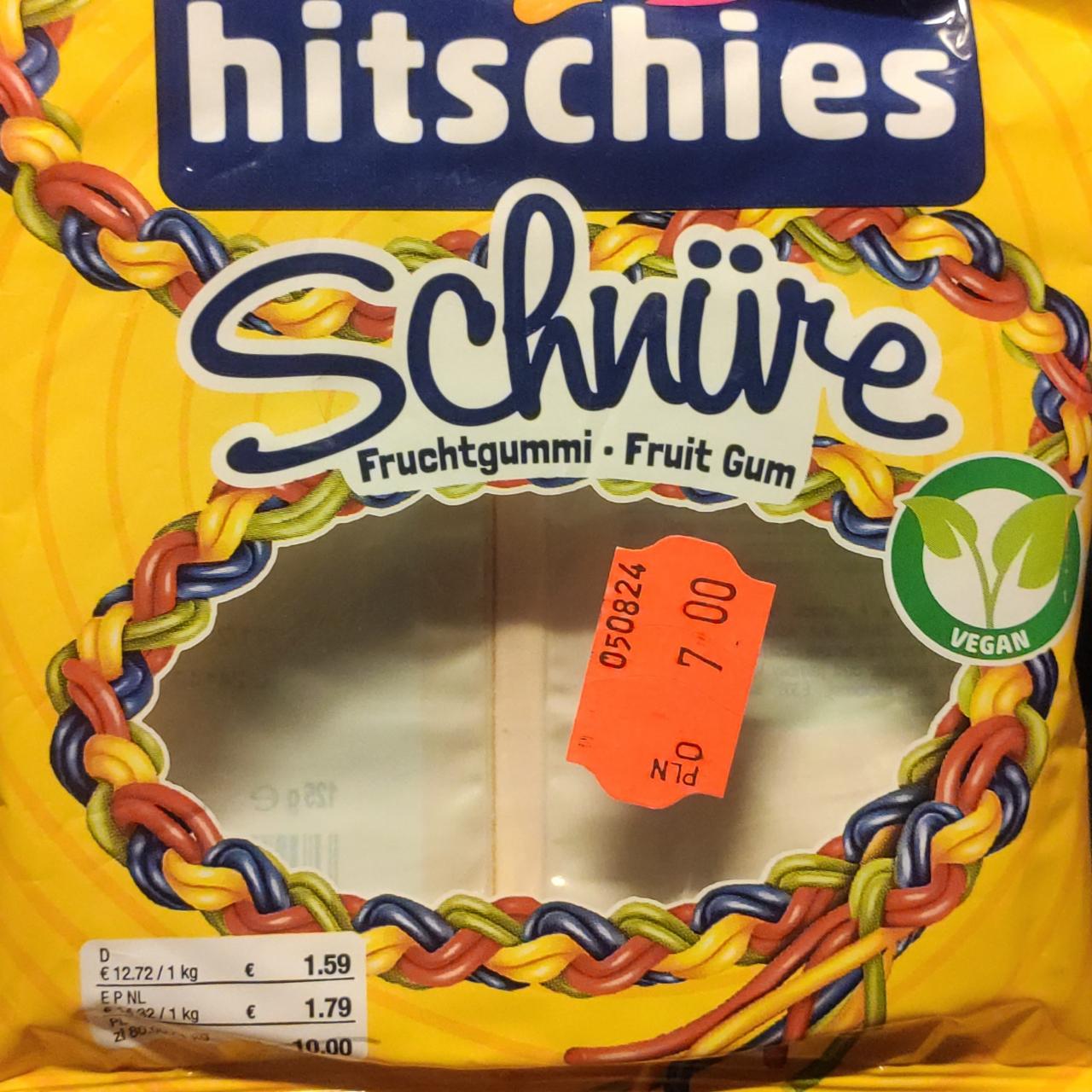 Fotografie - Schnüre fruchtgummi Hitschies