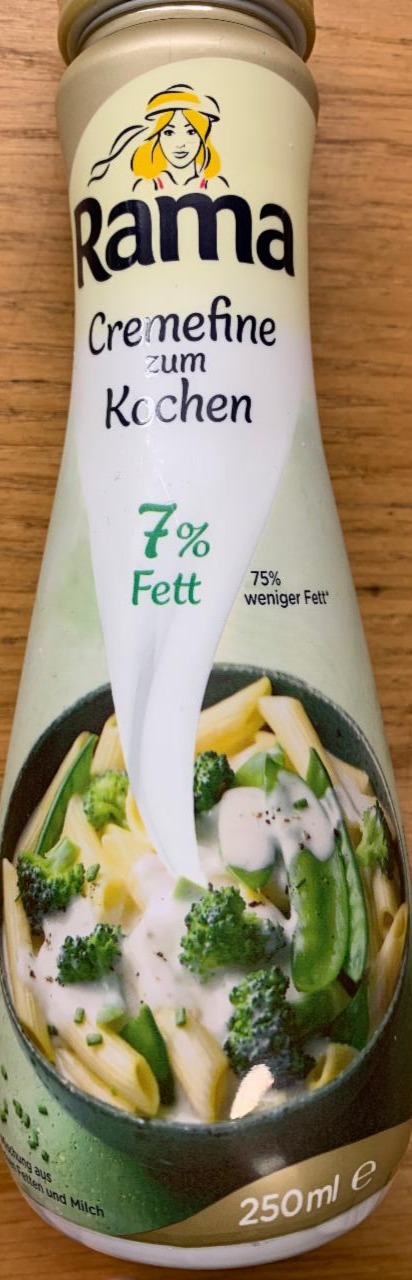 Fotografie - Rama Cremefine zum Kochen 7% fett