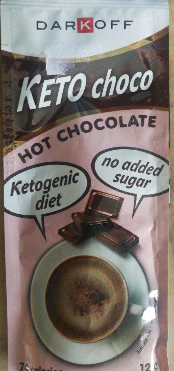 Fotografie - Keto choco Hot Chocolate Darkoff