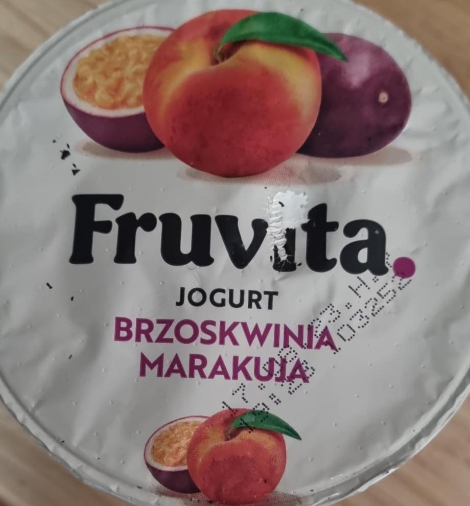 Fotografie - Jogurt brzoskwinia marakuja Fruvita