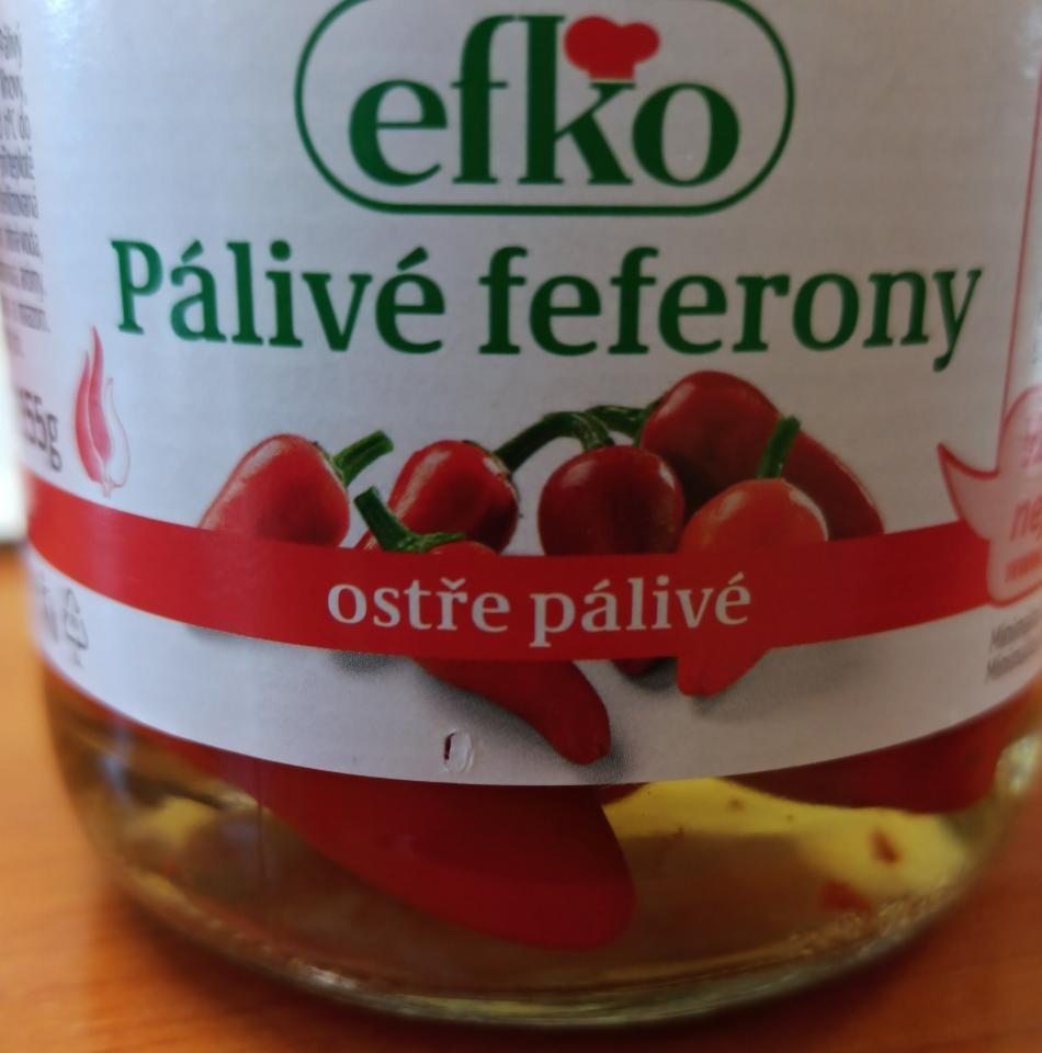 Fotografie - Feferonky ostře pálivé Efko