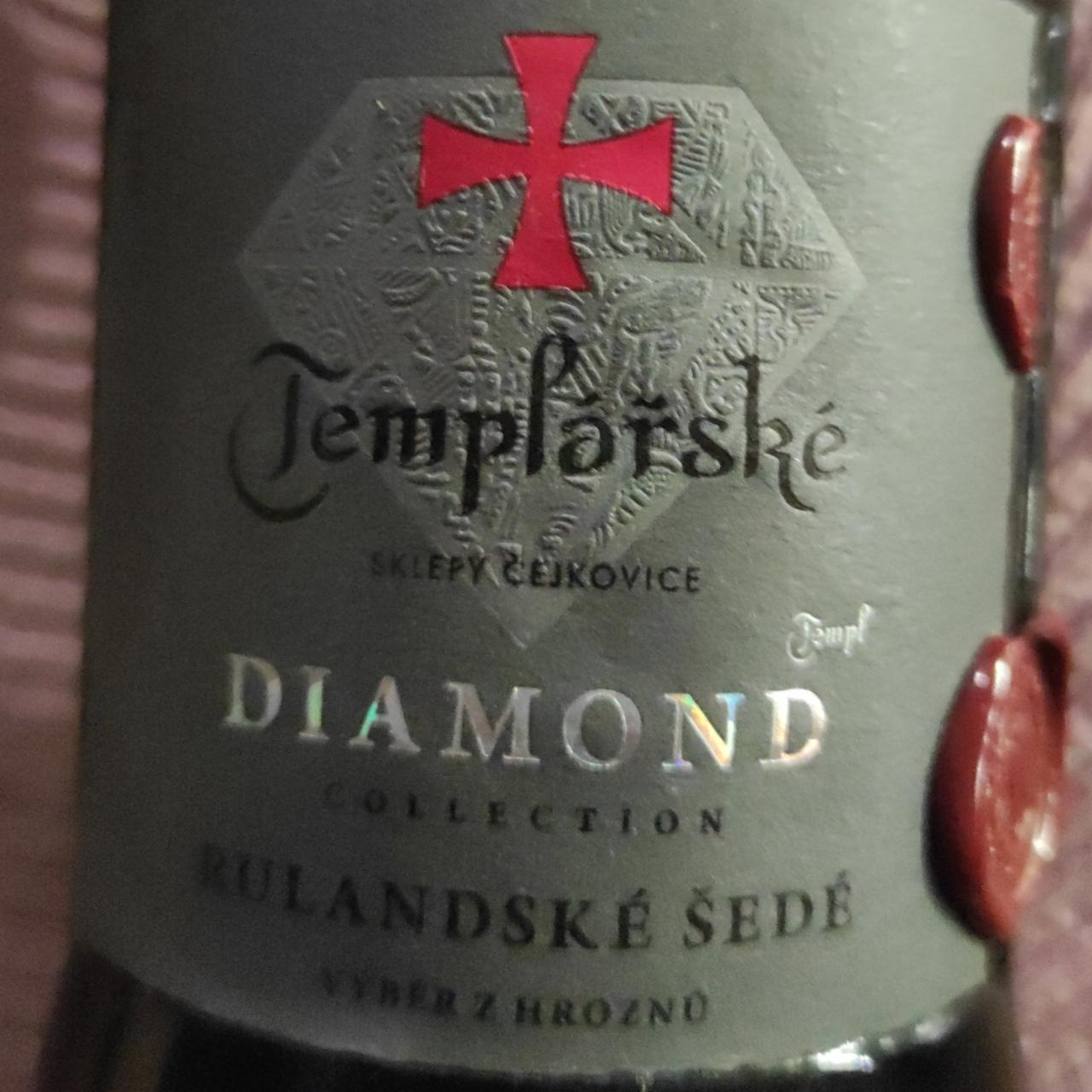 Fotografie - Rulandské šedé diamond coll Templářské sklepy Čejkovice