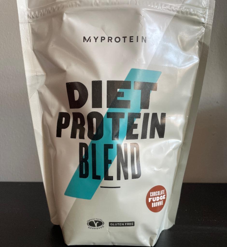 Fotografie - Diet Protein Blend Chocolate Fudge Brownie MyProtein