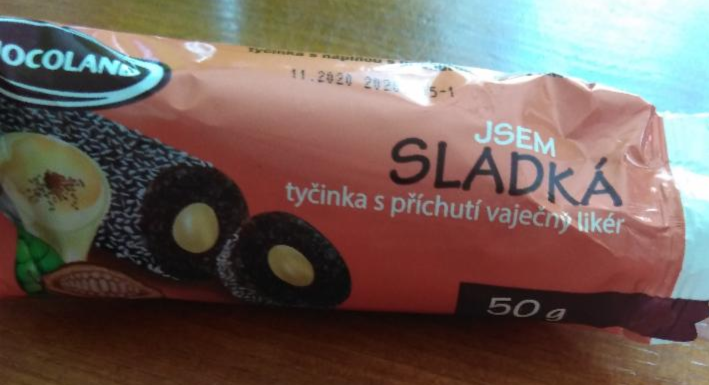 Fotografie - Jsem sladká tyčinka s příchutí vaječný likér Chocoland