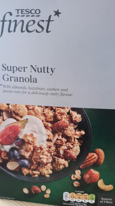 Fotografie - Super nutty granola Tesco Finest