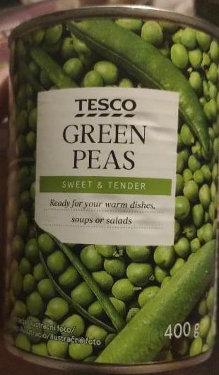 Fotografie - green peas Tesco