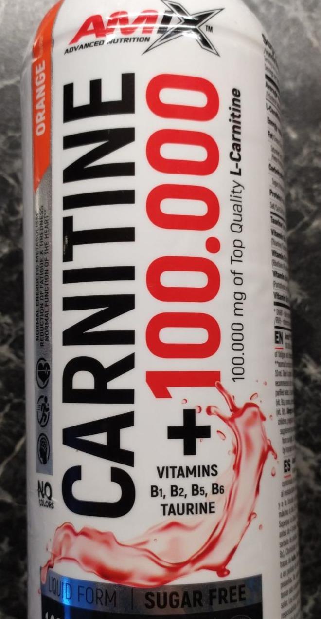 Fotografie - Carnitine 100.000 Orange Amix