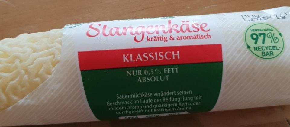 Fotografie - Stangenkäse klassisch