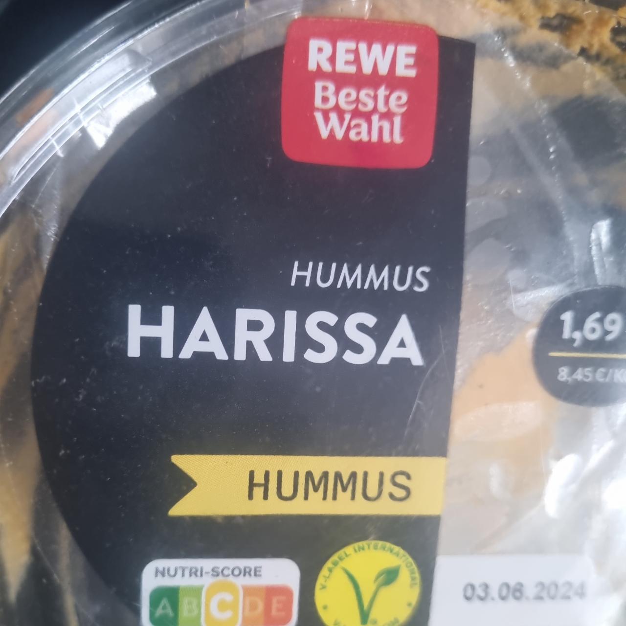 Fotografie - Hummus harissa Rewe beste wahl