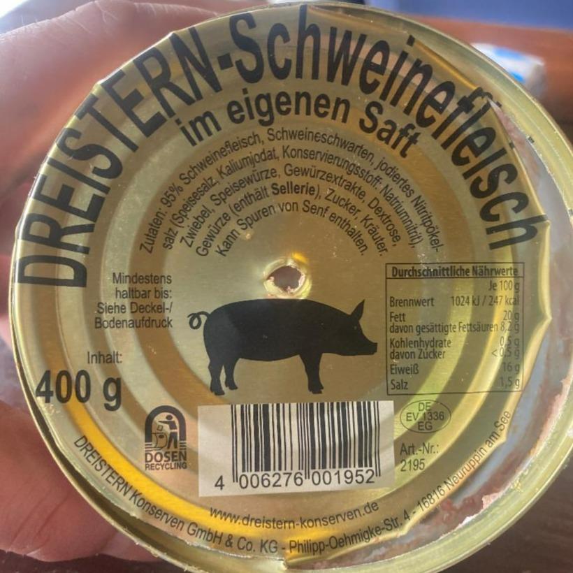 Fotografie - Schweinefleisch im eigenen Saft Dreistern