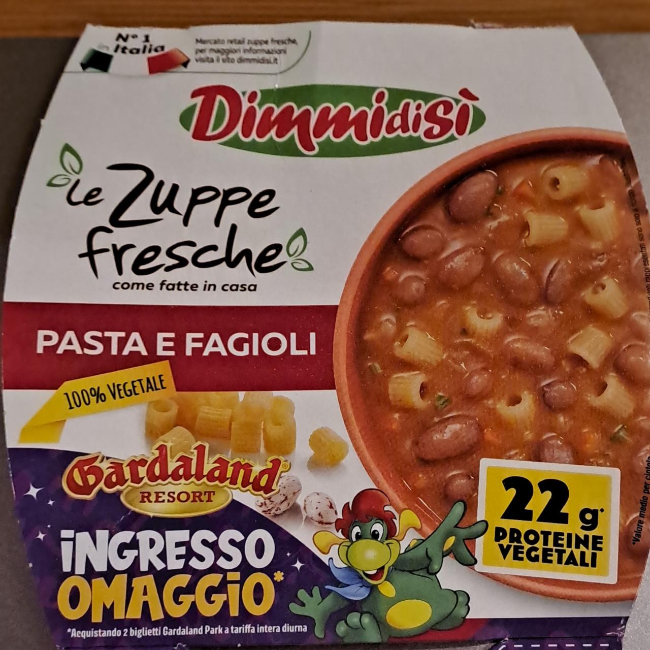 Fotografie - Le Zuppe fresche Pasta e fagioli Dimmidisi