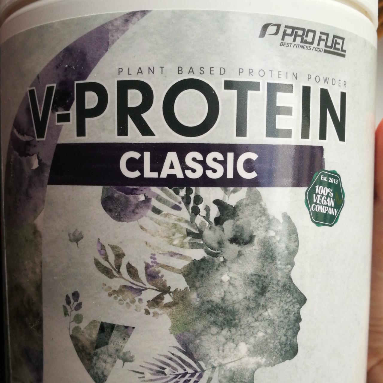 Fotografie - V-PROTEIN Classic bez příchutě Pro Fuel