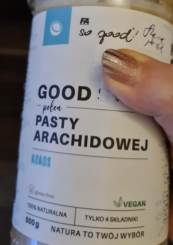 Fotografie - Good pasty arachidowej kokos FA Nutrition