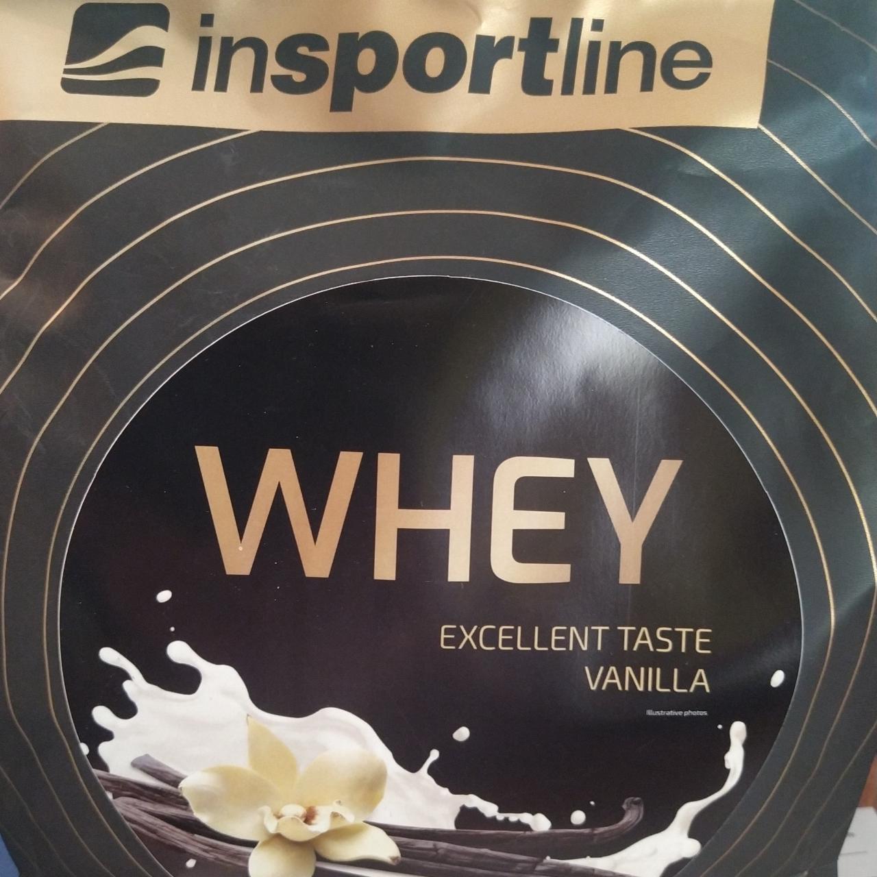 Fotografie - Whey excellent Taste vanilla inSPORTline