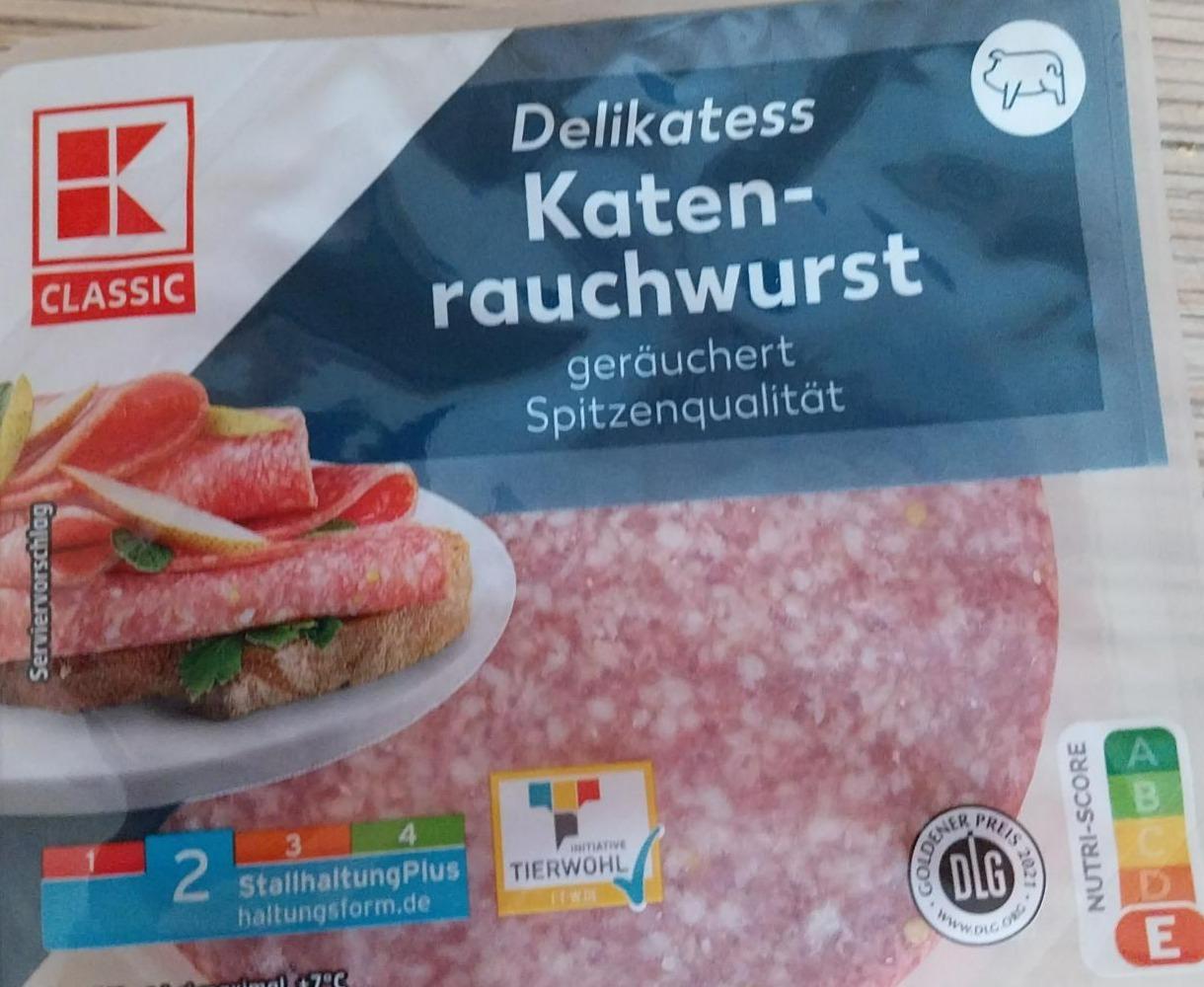 Fotografie - Delikatess Katenrauchwurst K-Classic