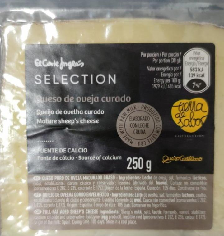 Fotografie - Queso de oveja curado