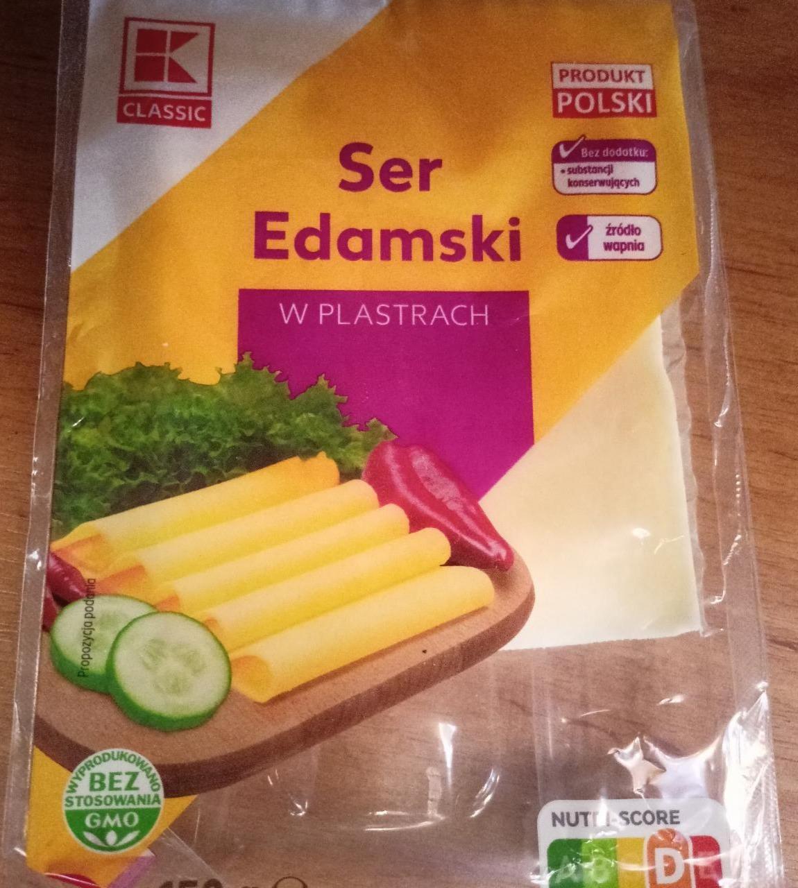 Fotografie - Ser Edamski w plastrach K-Classic