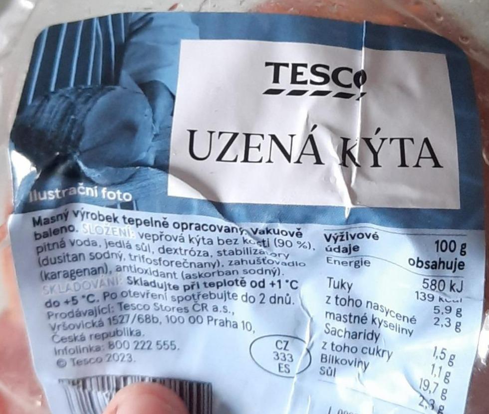 Fotografie - Uzená kýta Tesco