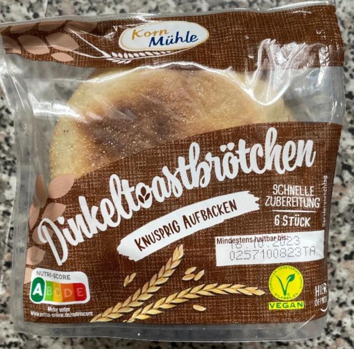 Fotografie - Dinkeltoastbrötchen Korn Mühle