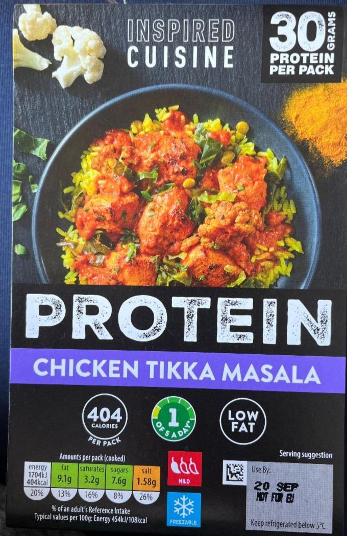 Fotografie - Protein chicken tikka masala Inspired cuisine