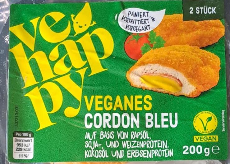 Fotografie - Veganes cordon bleu Ve happy