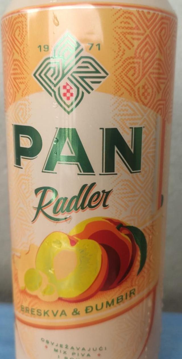 Fotografie - Pan Radler Breskva & Đumbir