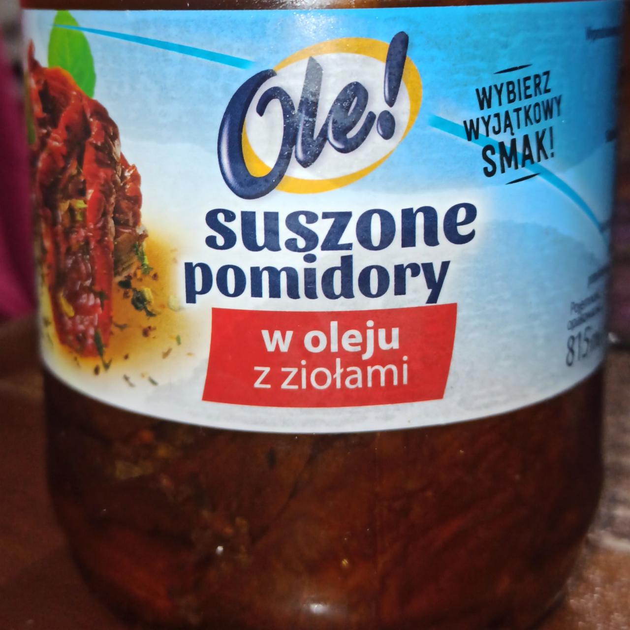 Fotografie - Suszone pomidory w oleju z ziołami Ole!