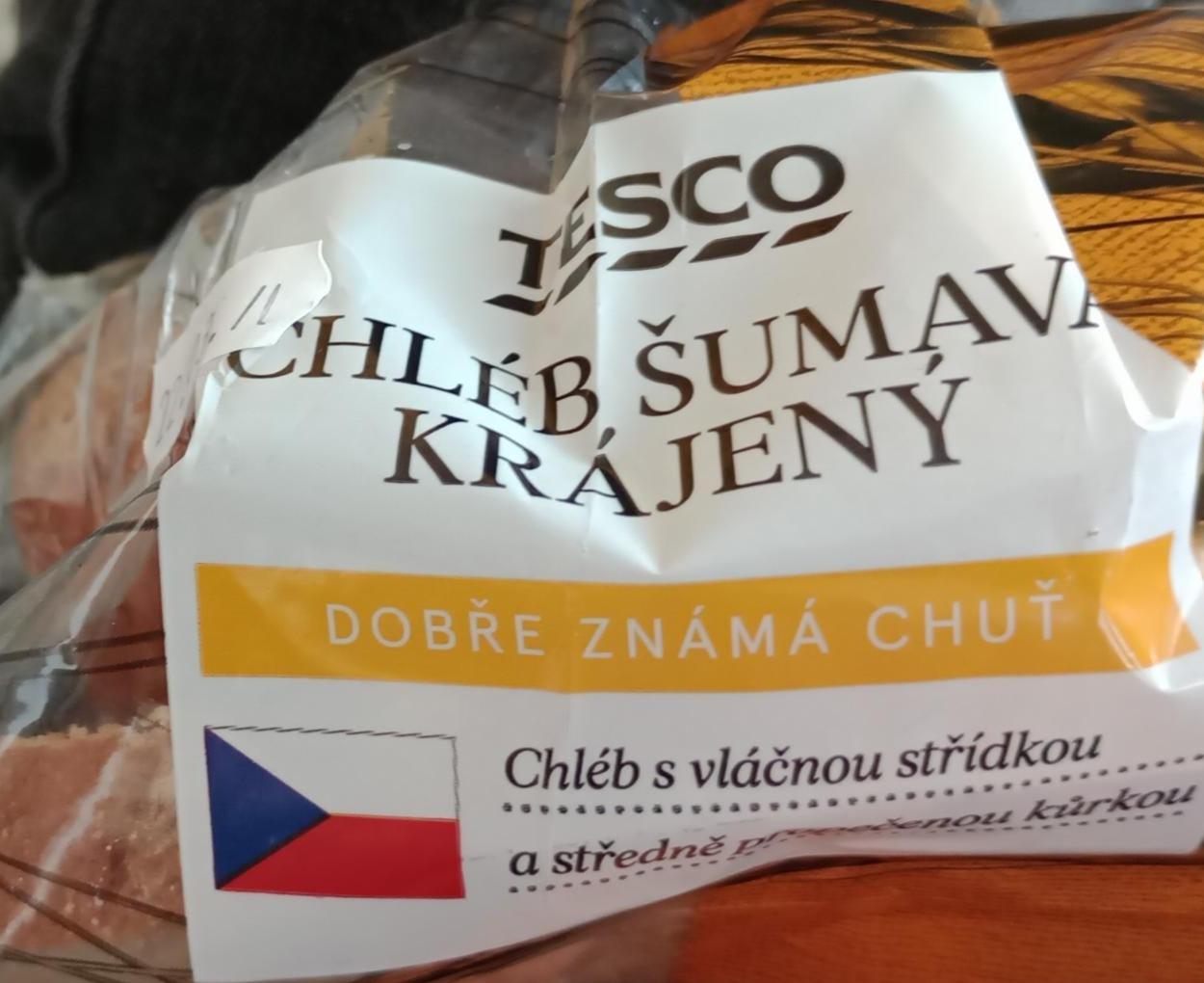 Fotografie - Chléb Šumava krájený Tesco