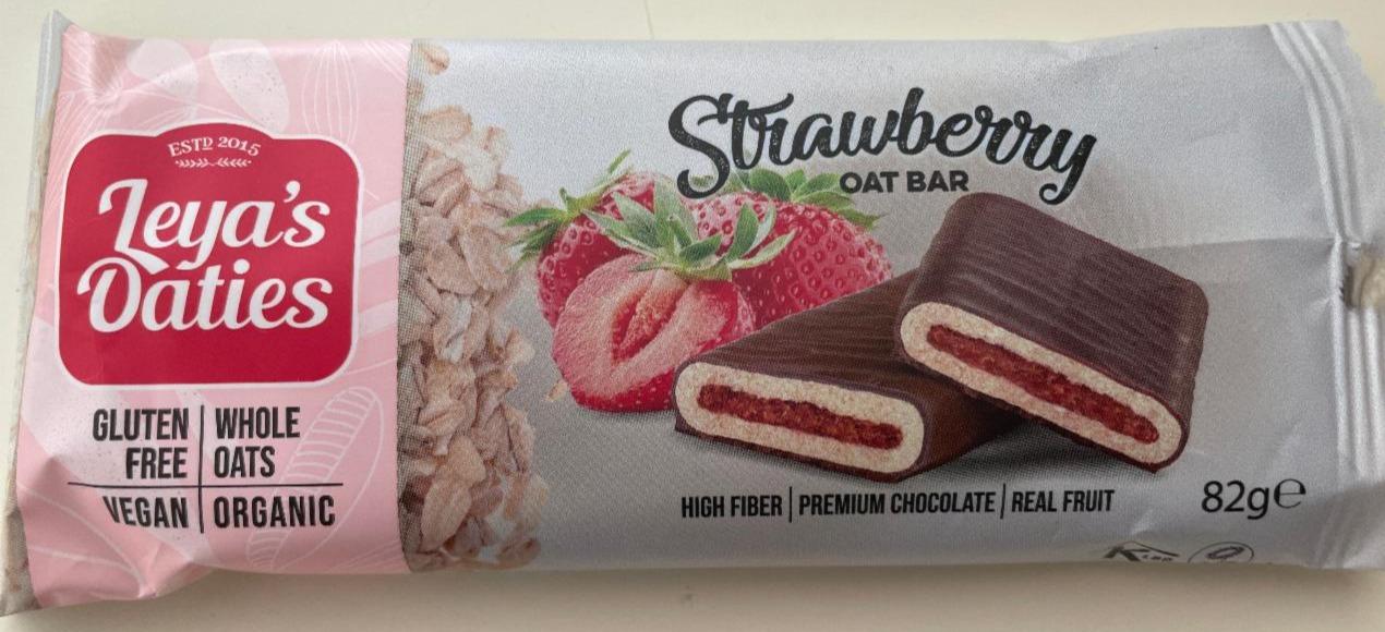 Fotografie - Strawberry oat bar Leya's oaties