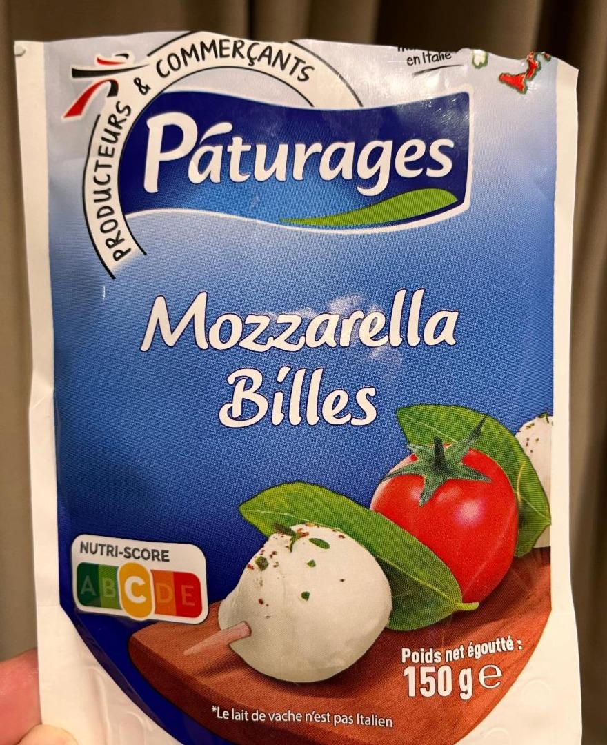 Fotografie - Mozzarella billes Pâturages