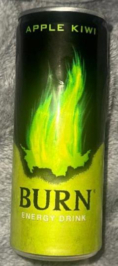 Fotografie - Energy drink apple kiwi Burn