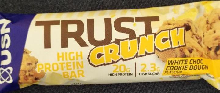 Fotografie - USN Trust Crunch white choco cookie dough