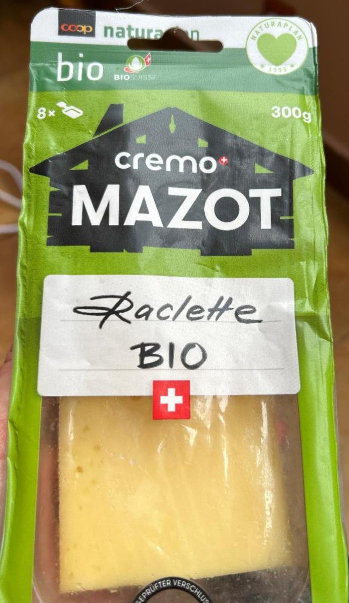 Fotografie - Raclette Bio cremo Mazot Coop Naturaplan