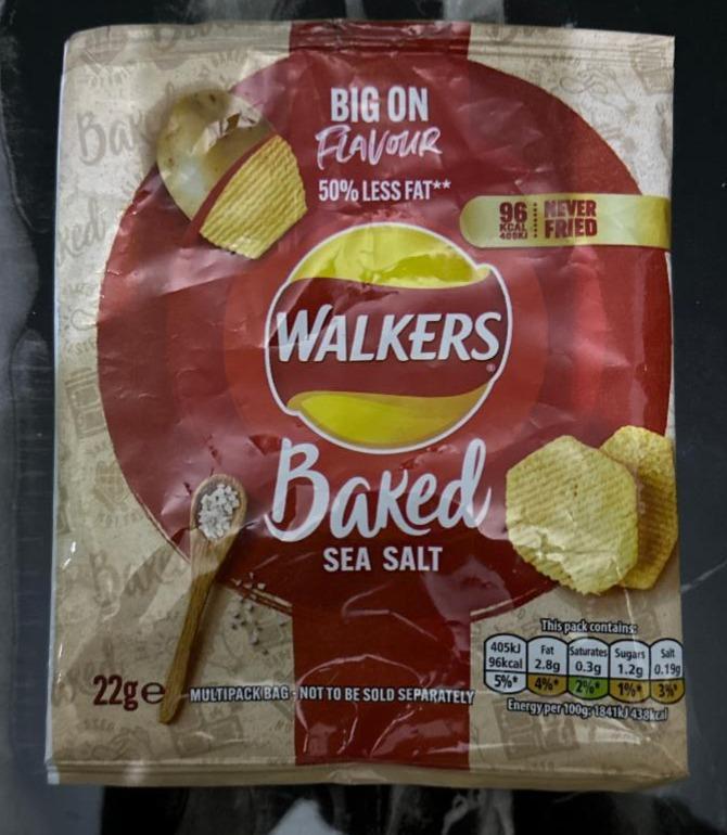 Fotografie - Baked sea salts Walkers