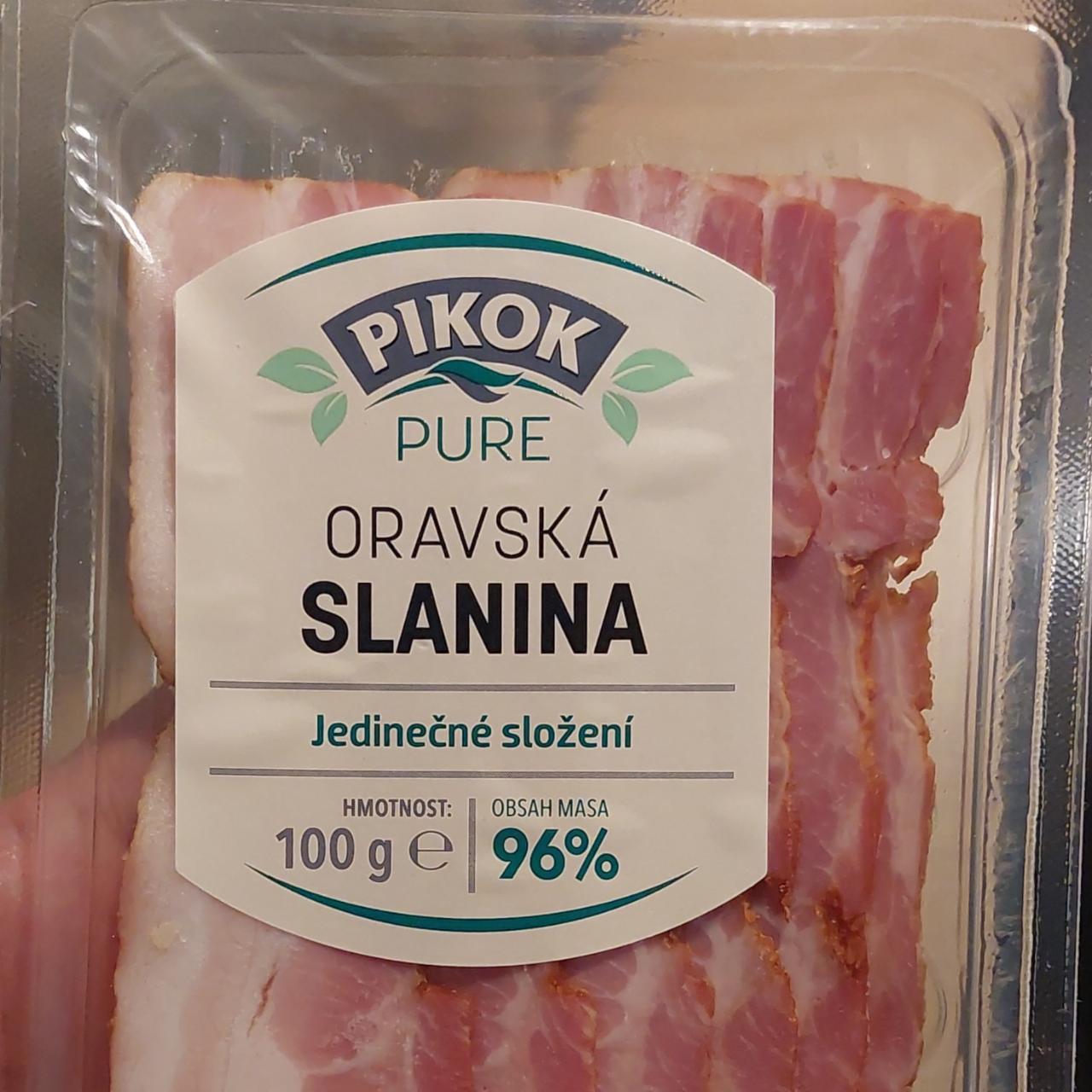 Fotografie - Oravská slanina 96% Pikok